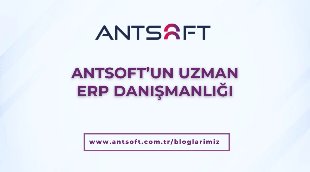 Antsoft ERP danışmanlığı – Antsoft uzman ERP çözümleri blog görseli